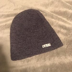Neff Beanie heathered purple and gray